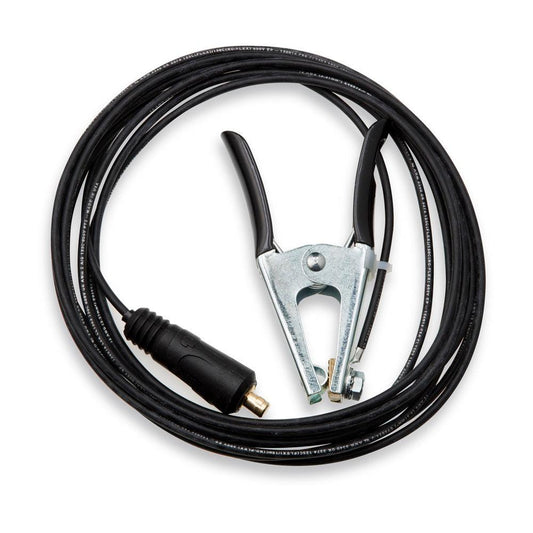 Miller Cable, Work 20 FT 12 GA With 200A Clamp & Plug - 263800