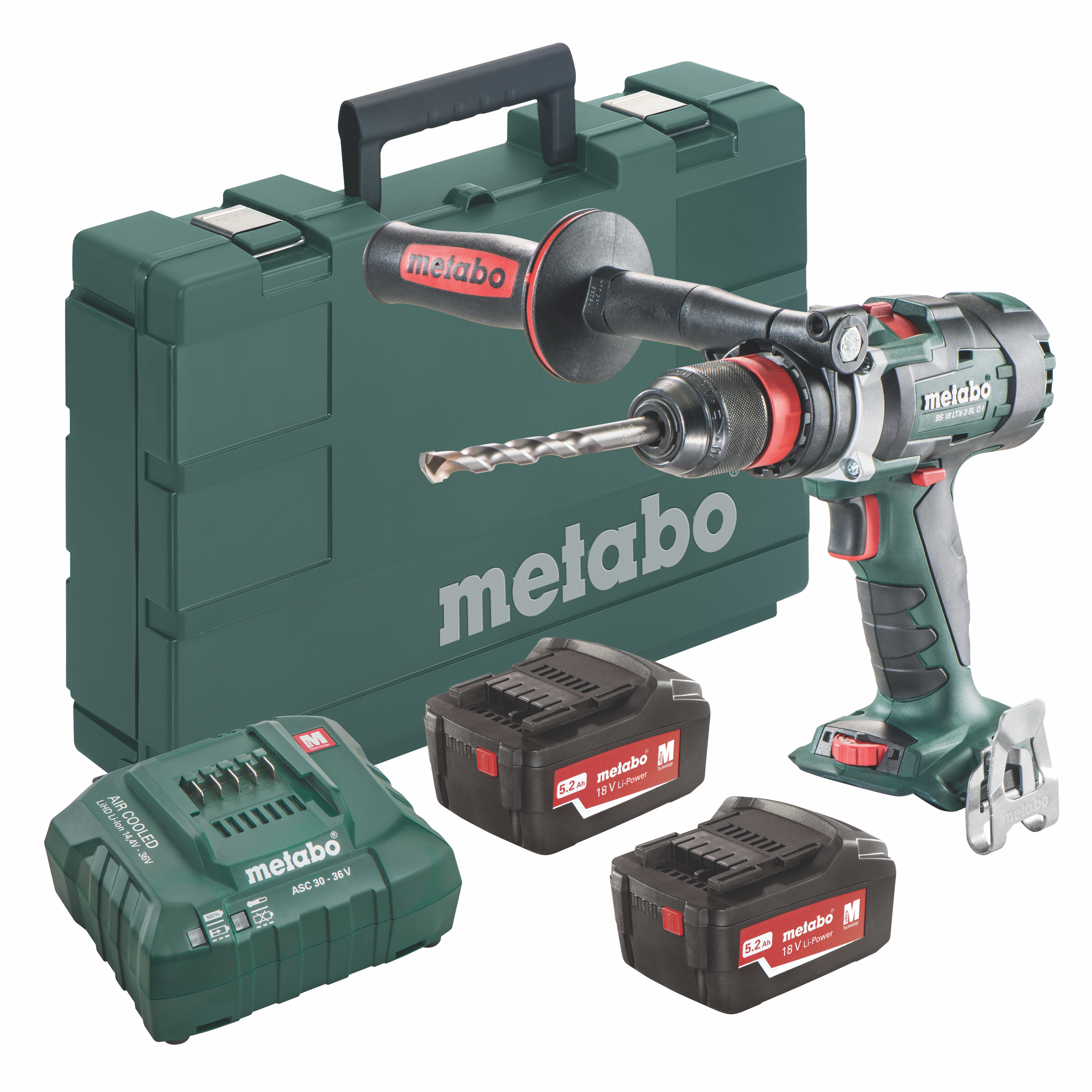 Metabo BS 18 LTX 3 BL Q Cordless Drill Screwdriver 602355620