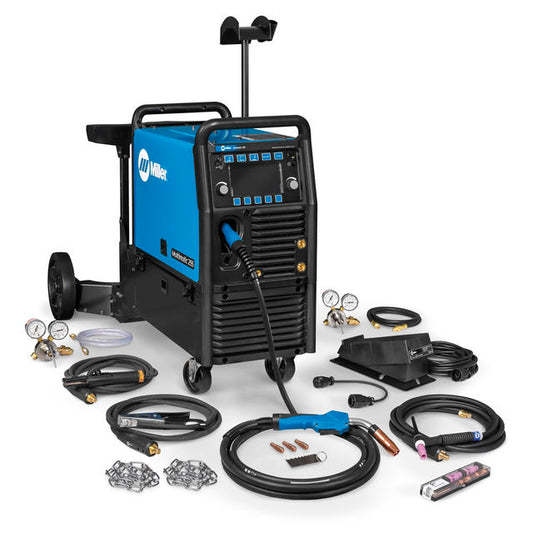 Baker's Gas Miller Multimatic 255 w/ Dual Cart and TIG Kit Package - 951768