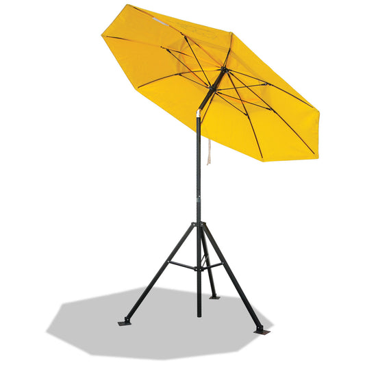 Black Stallion FR Industrial Umbrella & Tripod Stand Combo - UB150