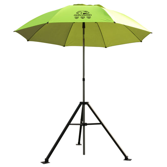 Black Stallion Core FR Industrial Umbrella + Stand - UB250