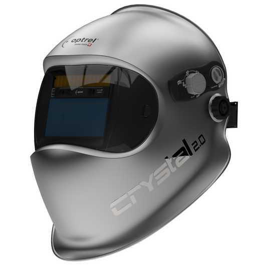 Optrel Crystal 2.0 Welding Helmet, Silver - 1006.900