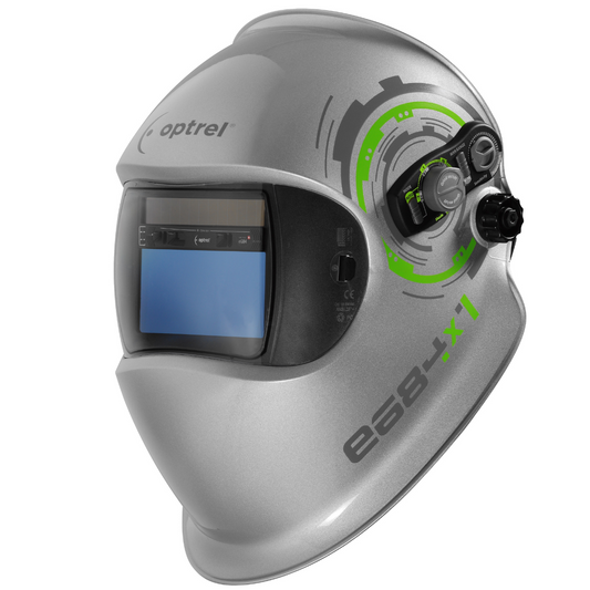 Optrel E684 Silver Welding Helmet - 1006.500