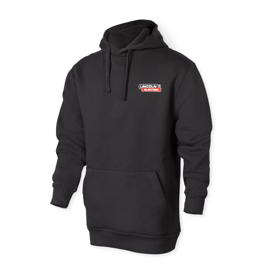 Lincoln Electric Black FR Welding Sweatshirt Front View - K5253