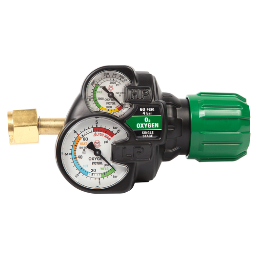 Victor Edge 2.0 Regulator- Oxygen (5-150PSI) - 0781-3601