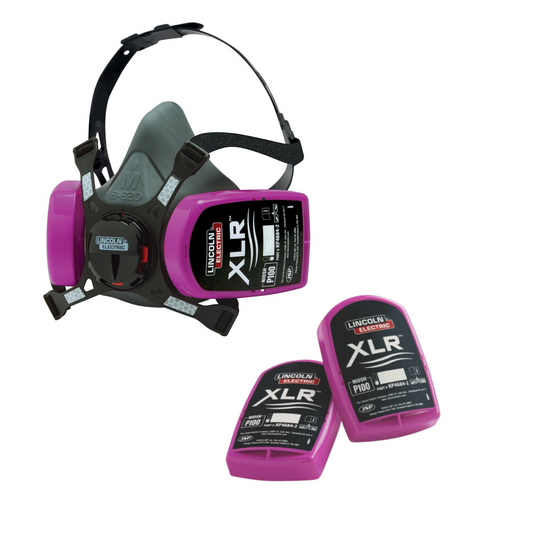Baker's Gas Lincoln XLR P100 Half Mask Respirator Bundle
