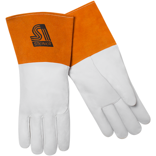 Steiner SensiTIG Premium Grain TIG Gloves, Kevlar Lined