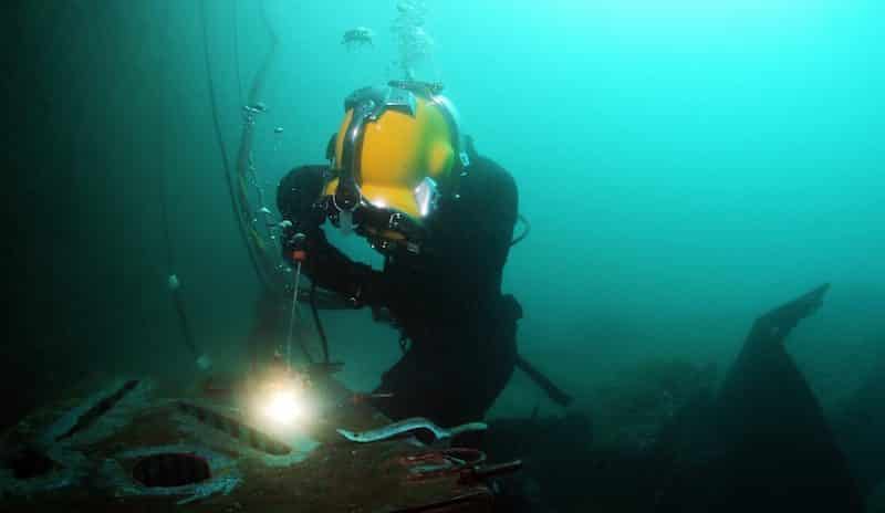 Underwater welding