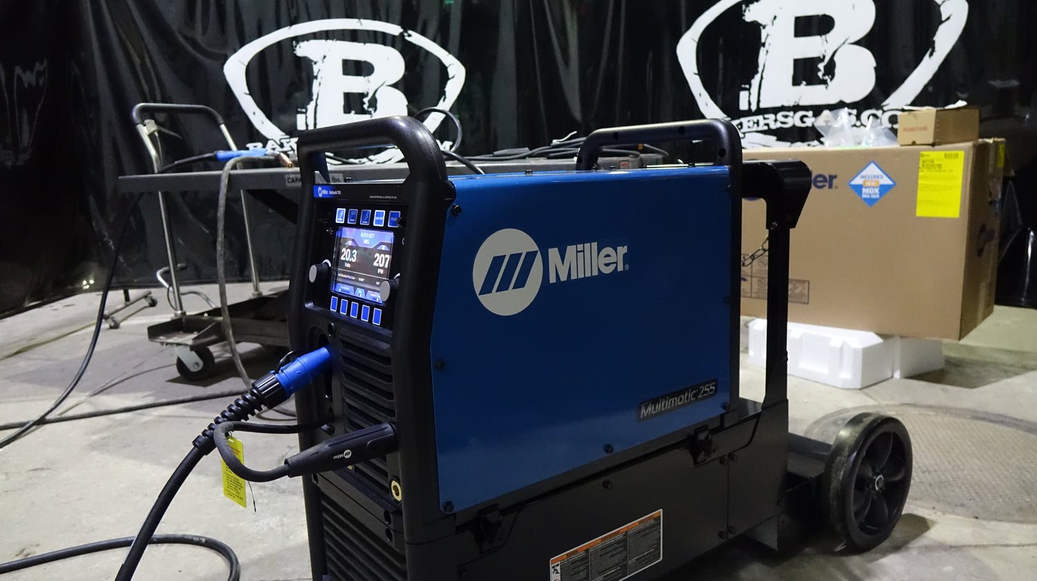 Review of the New Miller Multimatic 255 Multiprocess Welder Baker's