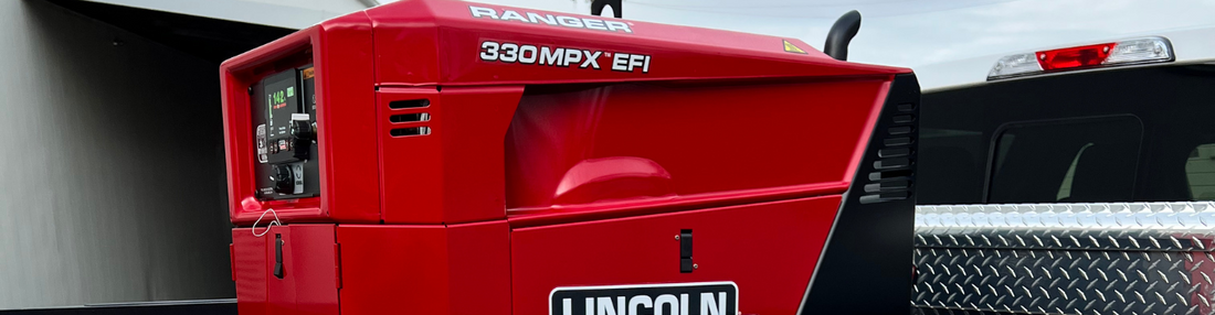 Lincoln Ranger EFI in bed of truck