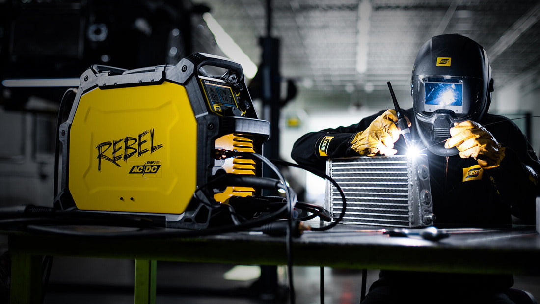 Mastering Versatility: A Deep Dive into the ESAB Rebel EMP 205ic AC/DC Multiprocess Welder