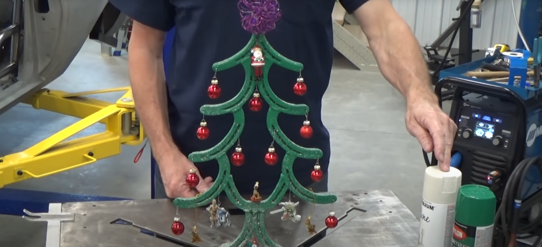 DIY Welding Project: Create a Horseshoe Holiday Tree