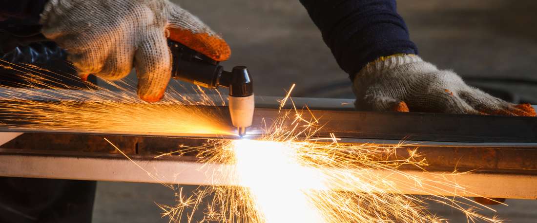 Plasma cutting banner