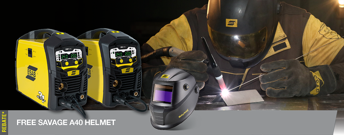 Save on ESAB Welders with the Burn and Earn Rebates