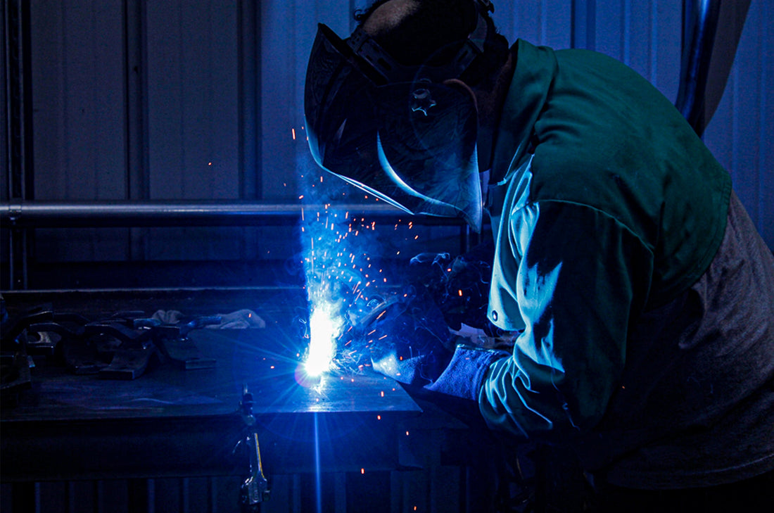 Students Help and Get Experience With Welding