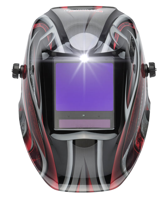 Lincoln Viking 3350 ADV Twisted Metal 5th Gen Welding Helmet - K3248-5