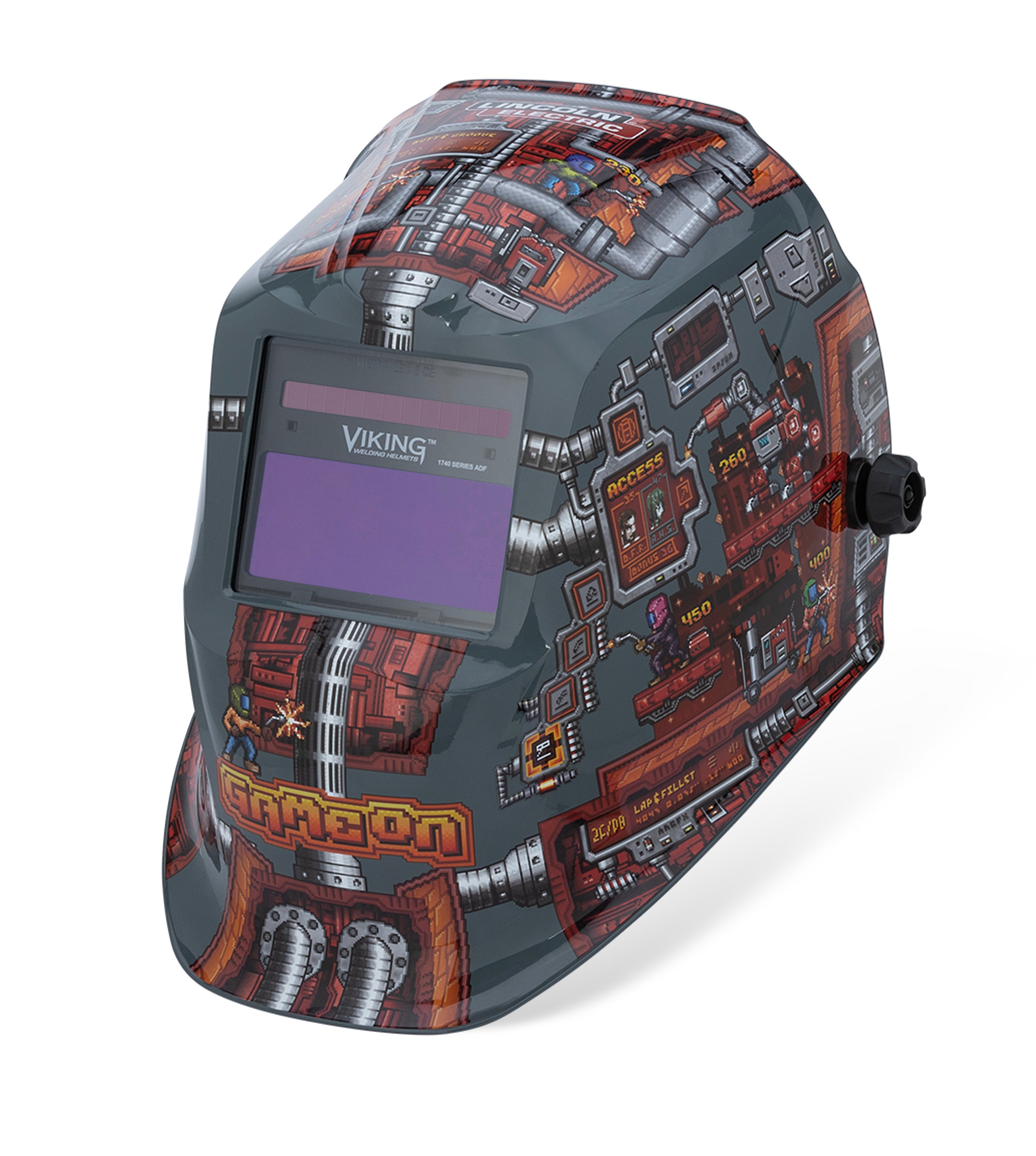 Lincoln Viking 1740 GAME-ON Welding Helmet - K5562-3 – Baker's Gas ...