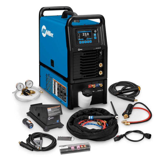 Miller Syncrowave 212 AC/DC Water Cooled TIG Welder w/Wireless Foot Control - 951000254