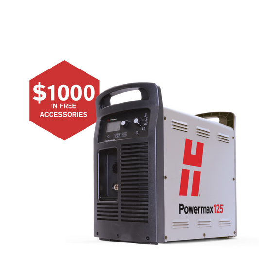 Hypertherm Powermax 125 w/ Free Accessories Bundle Rebate