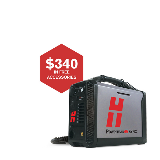 Hypertherm Powermax 45 SYNC with Free Accessory Bundle