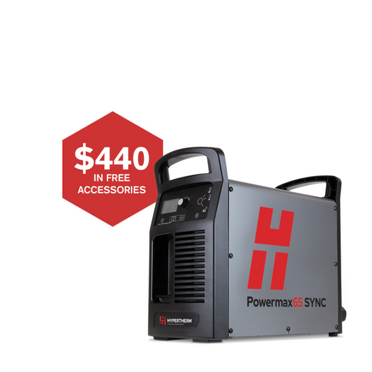 Hypertherm Powermax 65 SYNC w/ Free Accessories Bundle Rebate