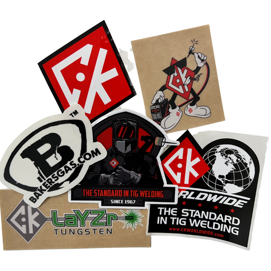 CK Worldwide and Baker's Gas Sticker Pack