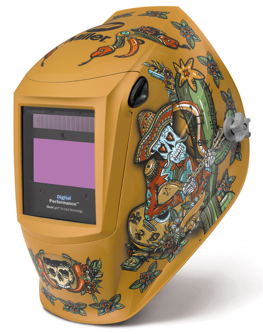 Miller Digital Performance Welding Helmet w/ Clear Light 4x, Throttle - 402740 left side