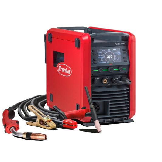 Fronius Fortis 270 Compact Multiprocess Welding machine. MIG Weld aluminum