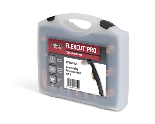FlexCut Pro Drag Consumable Cutting Kit - 105 A 