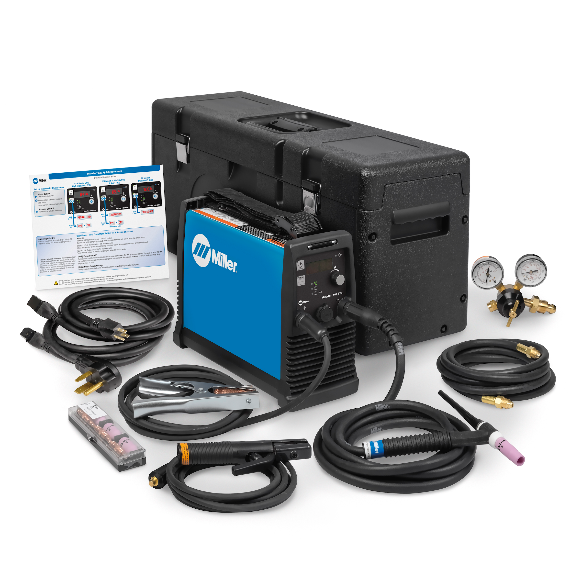 Miller Maxstar 161 STL TIG/Stick Package - 907710001 – Baker's Gas