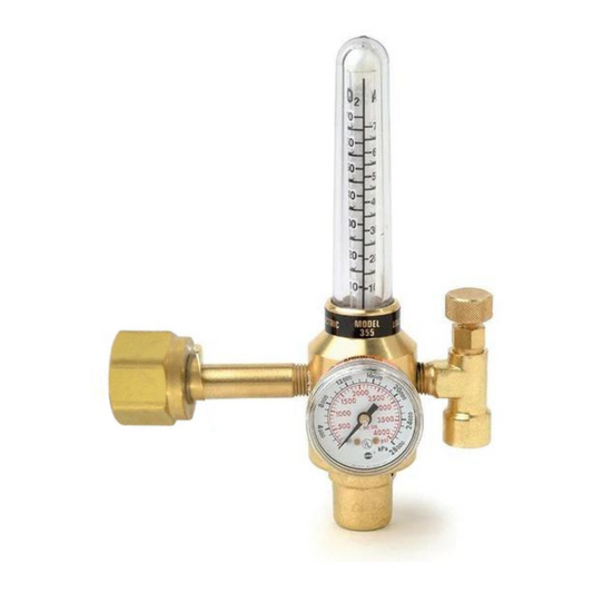 Harris 355-2CD-320 CO2 Flowmeter / Regulator - 3100201 female connection