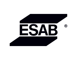 ESAB logo on a white background