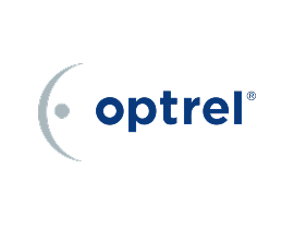 Optrel logo on a white background