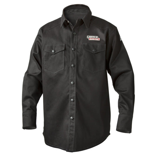 Lincoln Black FR Welding Shirt - K3113