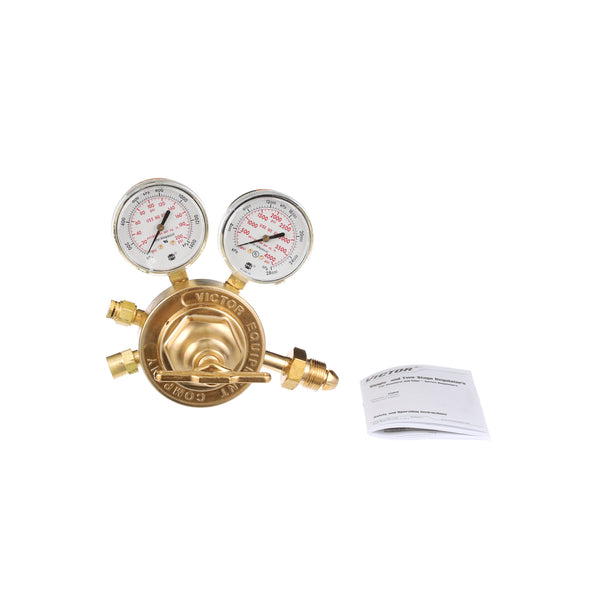 Victor SR450D-580 Inert HC Regulator - D Range (125 PSI) - 0781