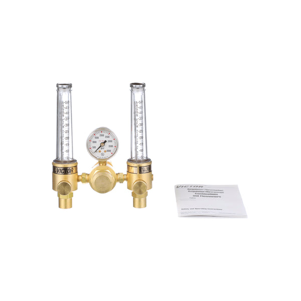 Victor DFM 150 Dual Flowmeter/Regulator - 0781-1153 – Baker's Gas