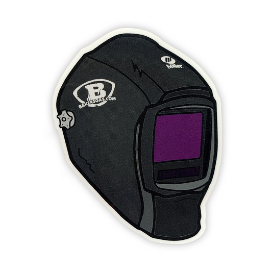 Baker's Gas Digital Infinity Helmet Sticker