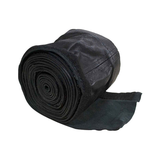 CK Worldwide Leather Velcro 3-3/4" Hose Cover, 10 ft - 212HCLV