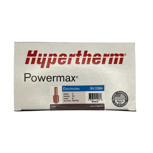 Hypertherm Bulk Package T45 replacement electrodes - 228844