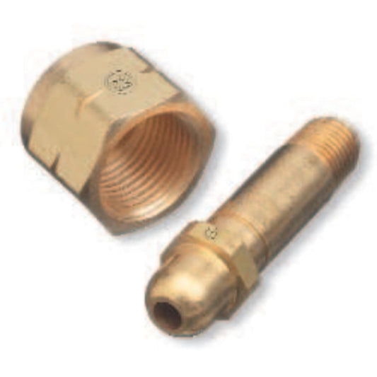 Western Regulator Inlet Nipple, Butane; Propane, 1/4" (NPT), 2 1/2", CGA-555 - 76