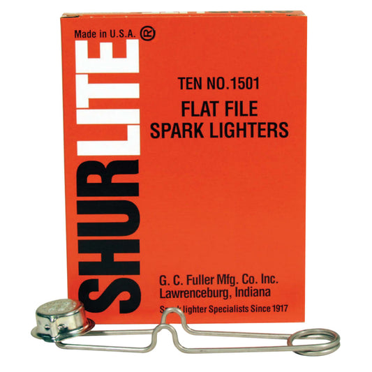 G.C. Fuller Flat Spark Lighter (10pk) - 1501