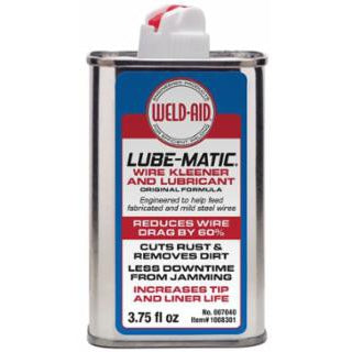 Weld-Aid Light Yellow Lube-Matic Liquid front view