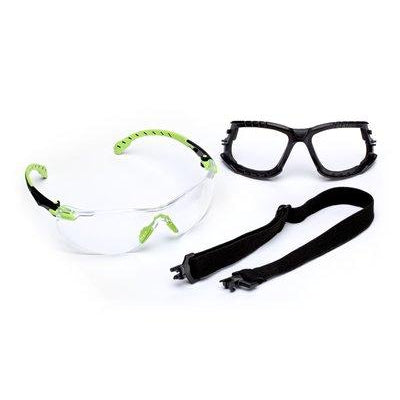 3M Solus 1000 Series Anti-Fog Green Safety Eyewear Kit - S1201SGAF-KT