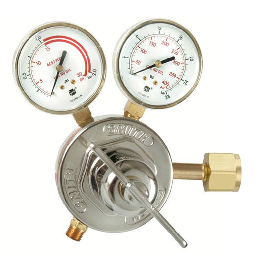 Smith HD Acetylene Regulator, 0-15 PSIG - 40-15-300