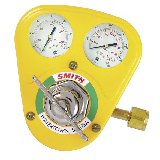 Smith HD Oxygen Regulator w/ Hard Hat, 0-175 PSIG - 40-175-540S