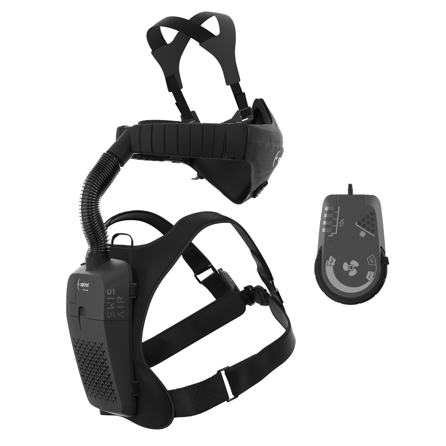 Optrel Swiss Air Complete Respiratory Protection System - 4700.010 ...