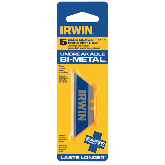 Irwin Bi-Metal Utility Blades, 5/pk - 2084100