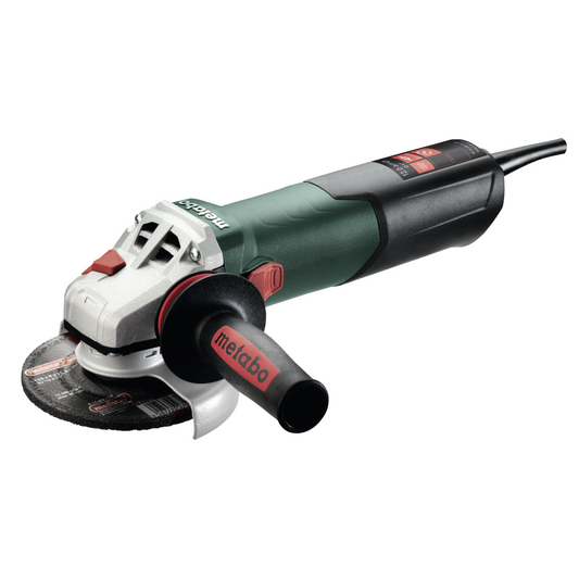 Metabo W 13-125 Quick 4.5"-5" Angle Grinder w/ Lock-On - 603627420