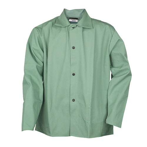 Tillman 13oz Green Indura Whip Cord Jacket front