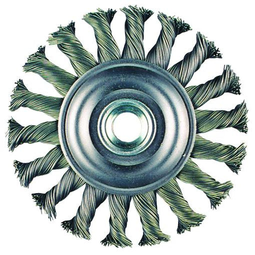 Metabo Wire Wheel Brush, 6" x 5/16", 5/8-11"